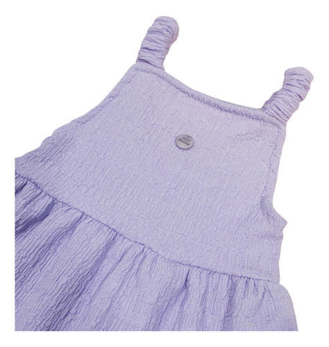 Vestido Bambula Mini Anima Verano Bebe Kids Lila 1