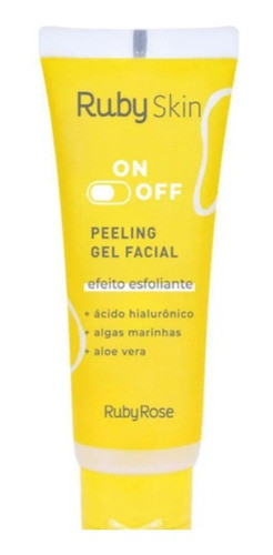 Ruby Skin - On Off Peeling Gel Facial - 06 Unid 1