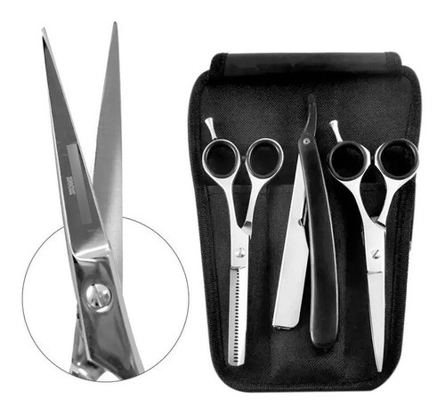 Kit Tijera Filo Navaja + Tijera Pulir + Navajin Stylecut 1