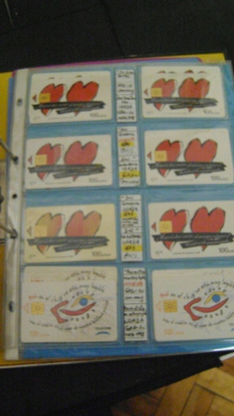 Tarjeta Telefonica Coleccion Telecom Dos Corazones Nva Gp3 0