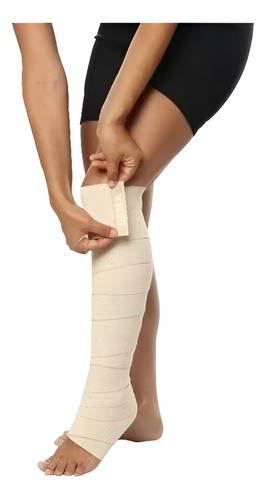 Venda Elástica Liv Ajuste Velcro 15 Cm X 4 Mts Dema Cuo Tas 0