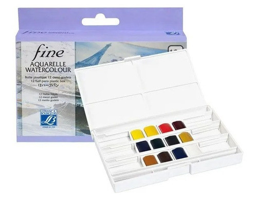 Acuarelas Lefranc Bourgeois Fine Aquarelle Watercolour X 12 0