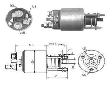 Solenoide Bosch Fiat Varios 0