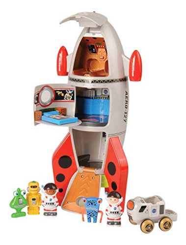 Cohete Misión Espacial Cp Toys, Juego De 7 Piezas, 0