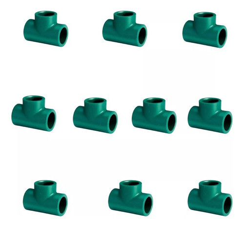 Tee Normal De 40mm Acqua System Dema - Pack X 10 Unidades 0