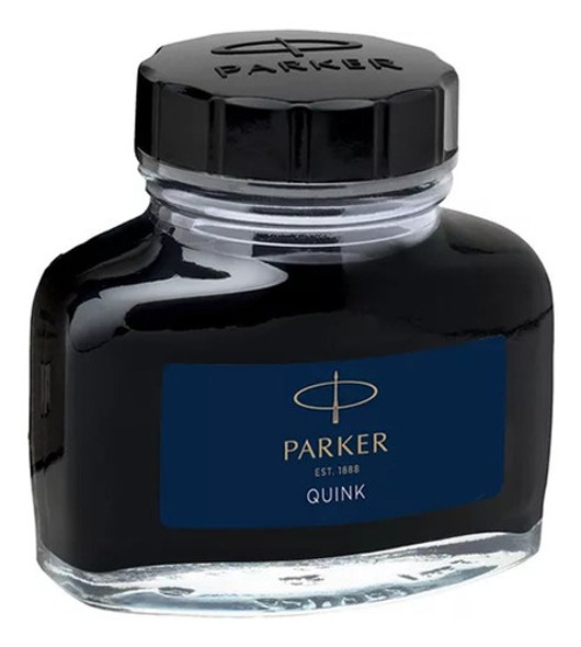 Frasco Tinta Estilografica Parker Quink Azul Lavable 57ml 0