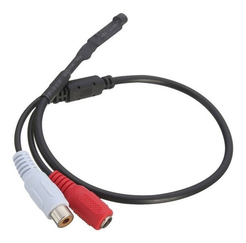 Micrófono Ambiental Omnidireccional Cctv Rca Seguridad 0
