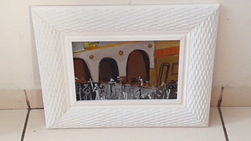 1110- Claudio Faciolli. Asm. 36x28cm Com Moldura. Lapa. 0