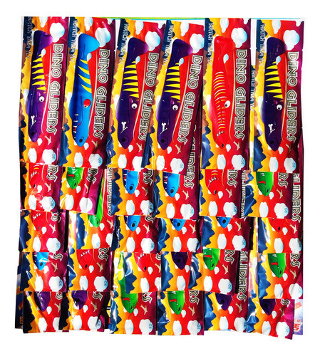 15 Aviones Planeadores De Dinosaurio Juguete Piñata Souvenir 1