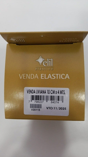 Venda Elástica Elil Elástico 10 Cm X 4mts. 1