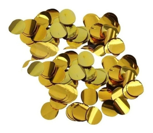Confete De Bola Dourado, 1 Cm, Pacote Com 100 Gramas 1