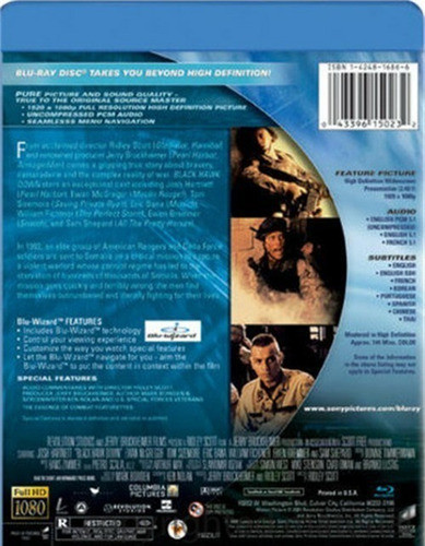 Blu-ray Black Hawk Down / La Caida Del Halcon Negro 1
