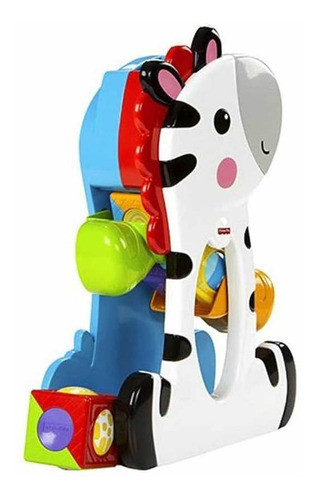 Figura De Atividades - Zebra Com Blocos Surpresa - Fisher-p 1