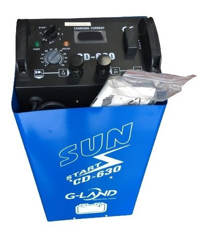 Cargador De Bateria 630 Amp Con Arrancador 12v Y 24v 1