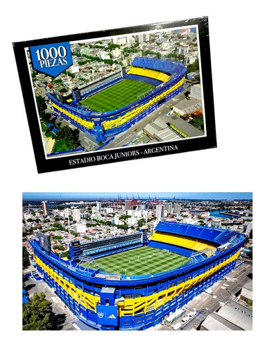 Rompecabezas 1000 Pcs. Estadio Boca Juniors En Buenos Aires 1