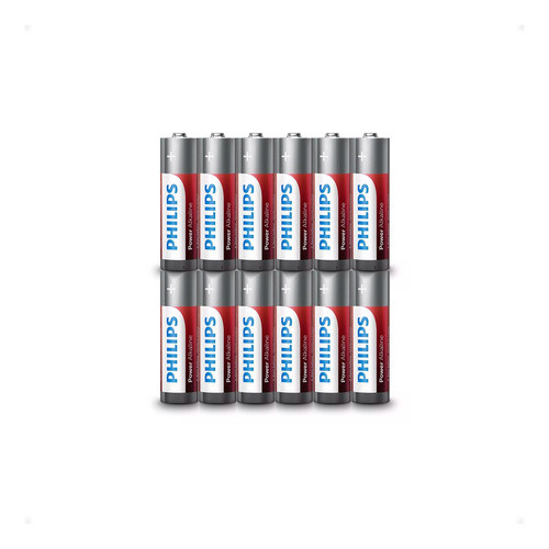 Pilas Aaa Alcalina Philips  (12 Uni) 1 Blíster - Otec 1