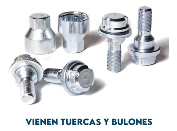 Bulones Tuercas Antirrobo Seguridad Ruedas Fiat Siena 1
