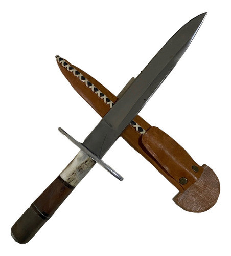 Cuchilla Criolla Facon Artesanal Acero + Vaina 0