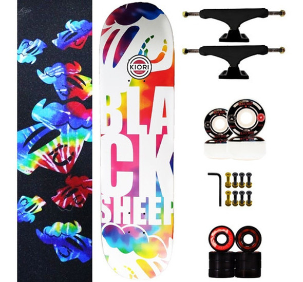 Skate Completo Profissional Black Sheep 8.0 Series Lines 0