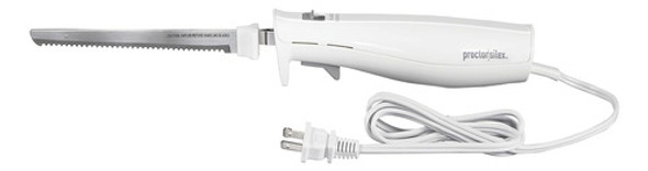 Cuchillo Eléctrico Para Cortar Carne, Ligero, Blanco, 74312 0