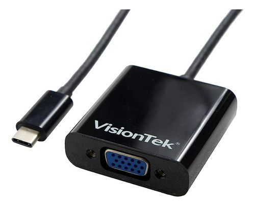 Adaptador Visiontek Usb C 3.1 A Vga, Macho A Hembra, Para Ip 0