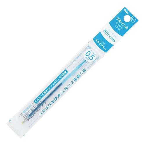 Refil Caneta Gel Iplus Azul Claro Sliccies 0,5mm - Pentel 0