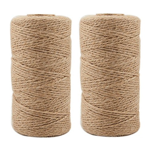 Hilo De Yute Ilikeec 656 Pies Artesanía De Artes Naturales C 0