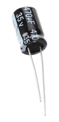 Capacitor Electrolítico 470uf 35v 10x17mm Pack X10 Unidades 1