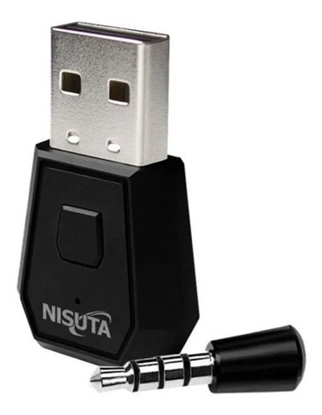 Adaptador De Audio Bluetooth Usb Auriculares Juegos Pc Ps4 1