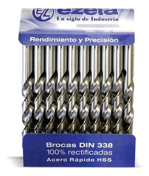 Mecha De Acero Rapido Ezeta 3mm X 10 Unidades Hss - Visnu 1