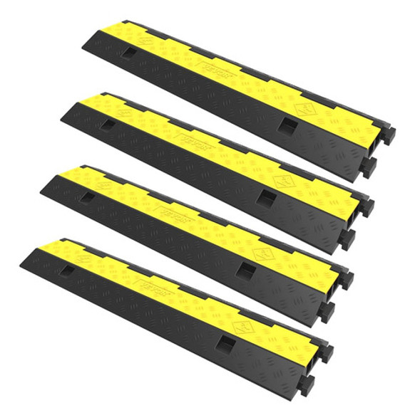 Rampa Protectora De Cable Vevor, 4 Paquetes De 2 Canales De 0