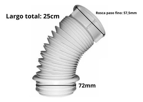 Fuelle Para Inodoro Mochila Ferrum Fr 1