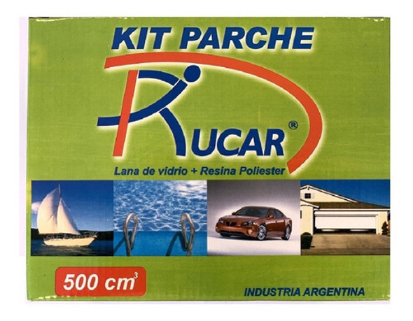 Kit Fibra De Vidrio Rucar 500cm3 - Imagen Pinturerías 0