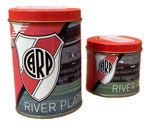 Yerbera Y Azucarera River Plate , Set De Latas River 1