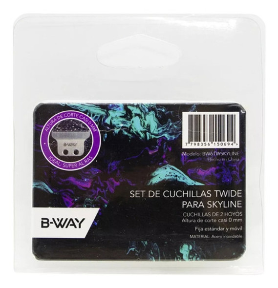 Set De Cuchillas B-way Para Patillera Skyline Trimmer Barber 0