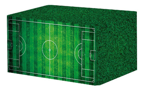 Capa De Mesa Futebol Em Tecido Sublimado Veste Fácil 0