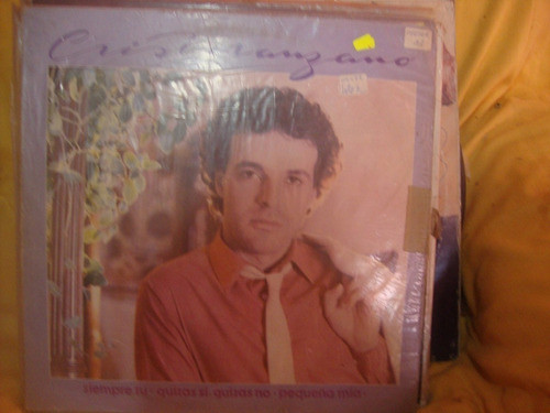 Vinilo Cris Manzano Siempre Tu Quiza Si Quiza No Pequeña M1 0