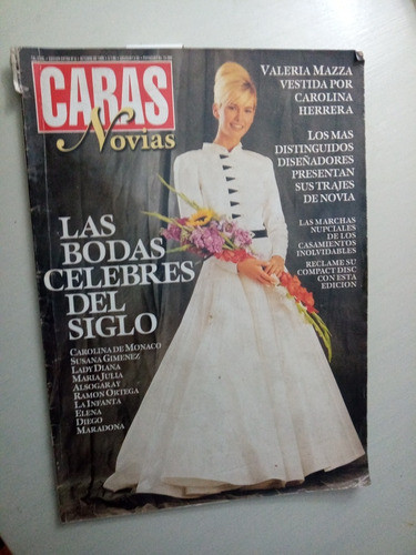 Caras Novias - Extra N° 6 ' 1995 Tapa Valeria Mazza 0