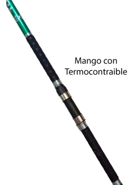 Caña Top Surf Carbono 3.90 2 Tramos Frontal 1