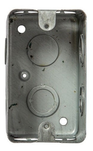 Pack X 20 Unidades Caja Rectangular Electricidad Embutir 0