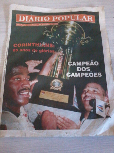 Suprimento Diario Popular-corinthians:85 Anos De Glorias 0