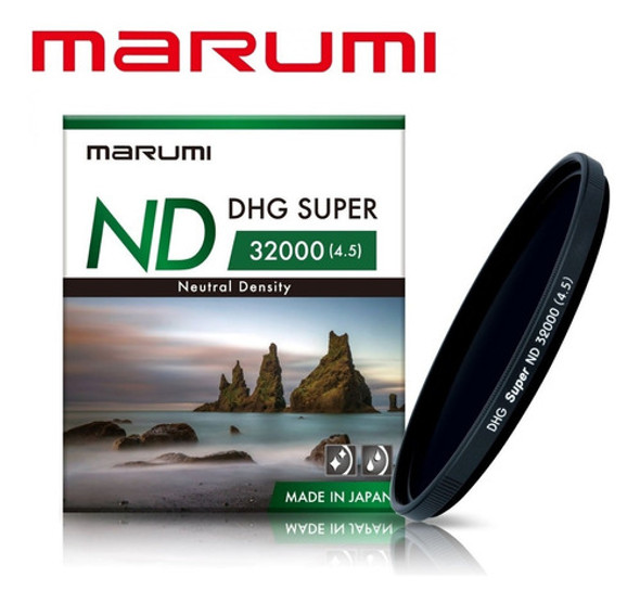 Filtro Densidad Neutra Ø 58mm Marumi Dhg Nd 32000 15 Pasos 1