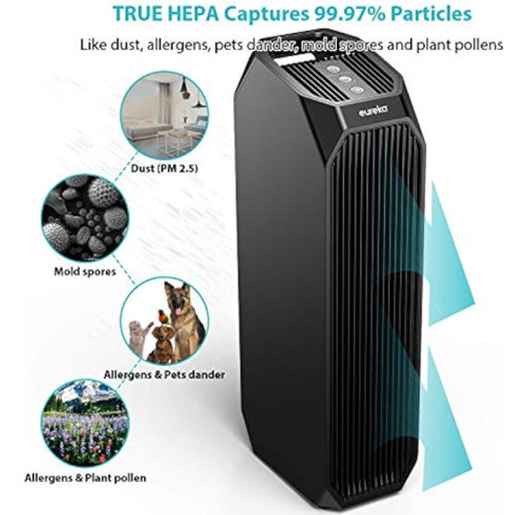 Purificador Eureka Instant Clear 26 'nea120 Purificador 3 En 1