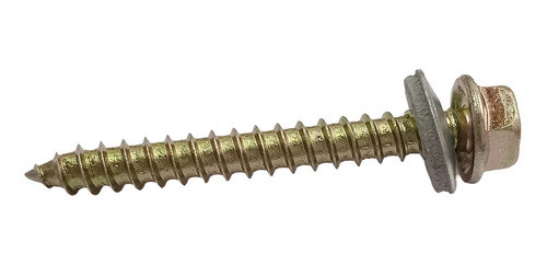 Tornillo 14x 3 X100u Punta Aguja Arandela Chapa Madera Vulca 0