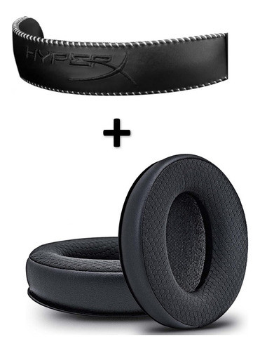 Headband + Almofada P/ Headset Hyperx Cloud Revolver S Mesh 0