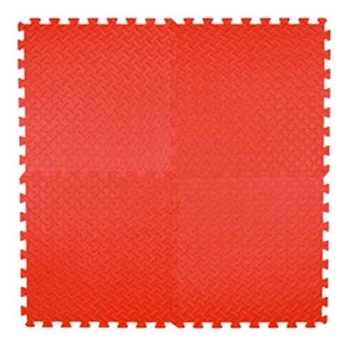 Piso Goma Eva Rojo 50x50cm 0