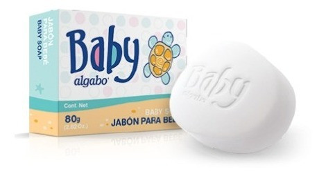 3 Jabones Para Bebe Algabo X 80 Gr En Estuche ( Zona Sur ) 0