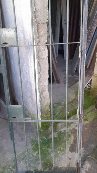 Porton Reja Hierro 68cm X 196cm  Con Marco Con Detalle 1