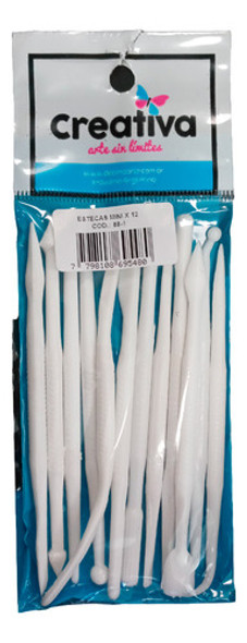 Ncv Arcilla Polimérica Soft 500gr Con Set Mini Estecas 1