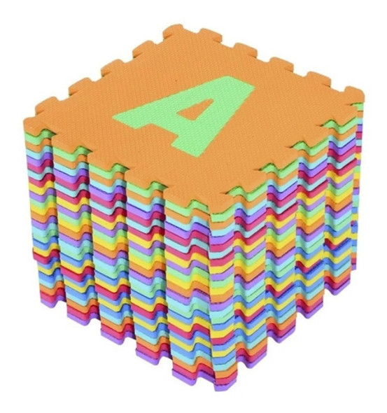 Alfombra Goma Eva Puzzle Alfabeto 26 Pzas + Mini Puzzle Goma 0